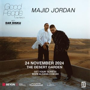 Majid Jordan At BEYON Al Dana Amphitheatre Desert Garden Concerts